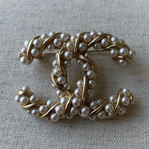Authentic Chanel brooch pre loved condition